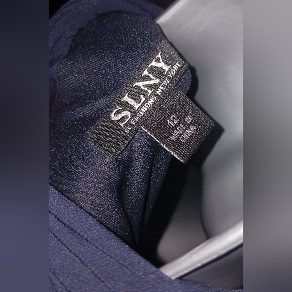 Navy Blue Eelvening Dress - Picture 4 of 4